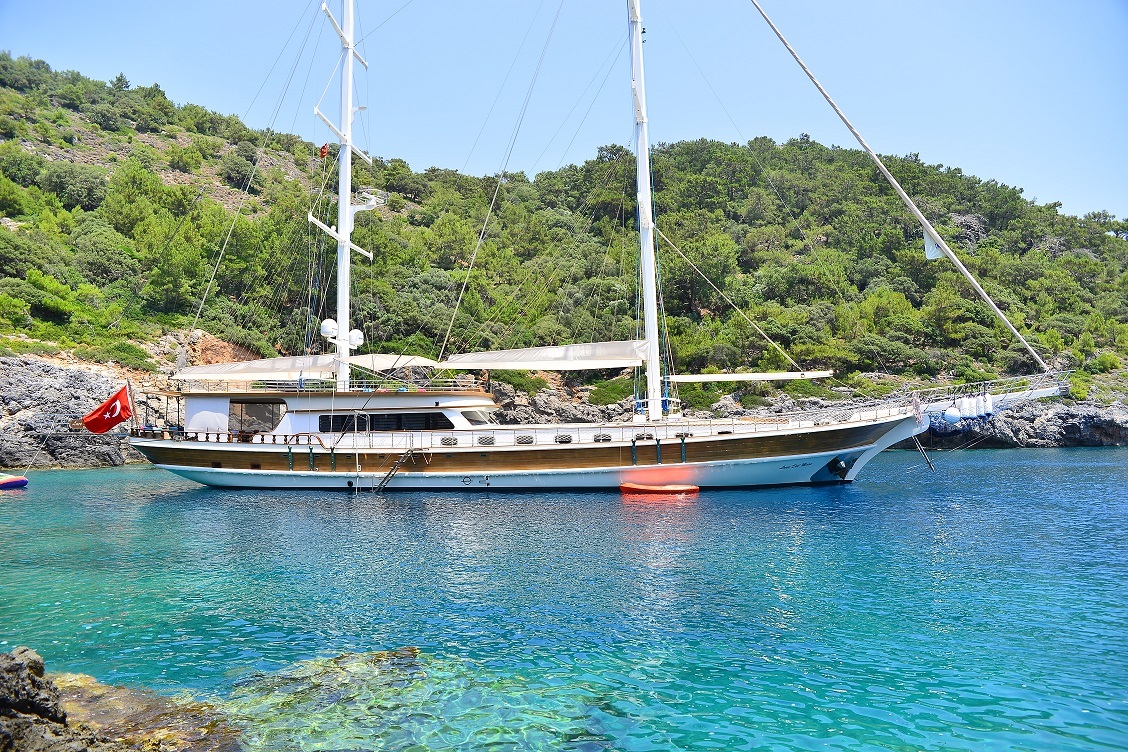 LUCE DEL MARE - Deluxe Gulet for charter at the Turkish Coast