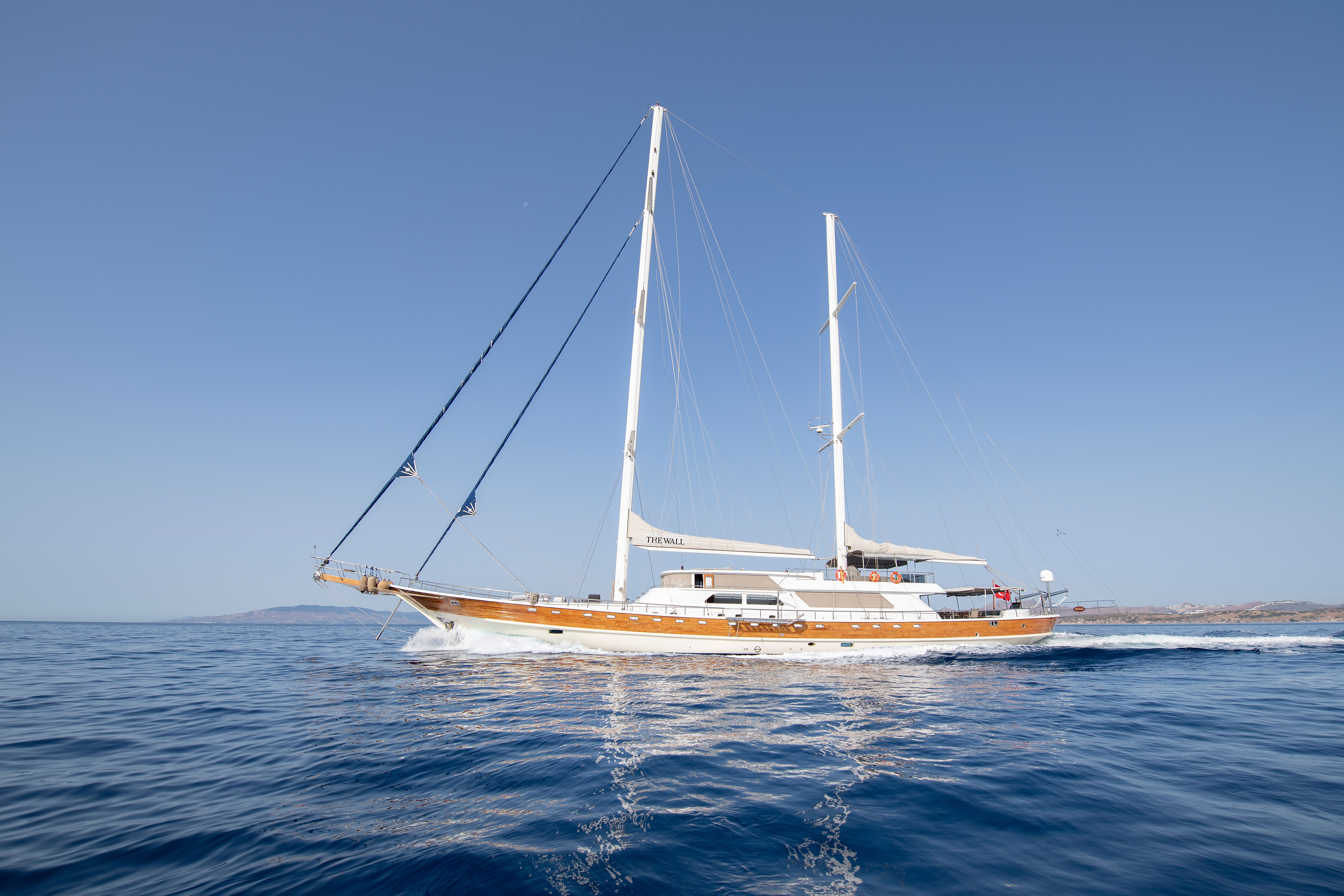 THE WALL - Luxus-Charter-Gulet in der Türkei